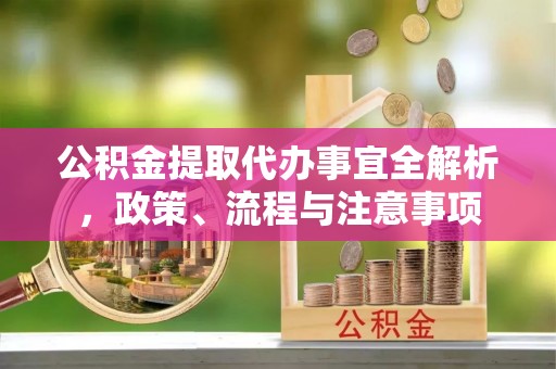 望花公积金提取代办事宜全解析，政策、流程与注意事项