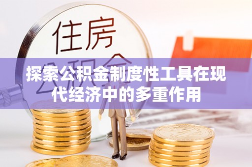 望花探索公积金制度性工具在现代经济中的多重作用