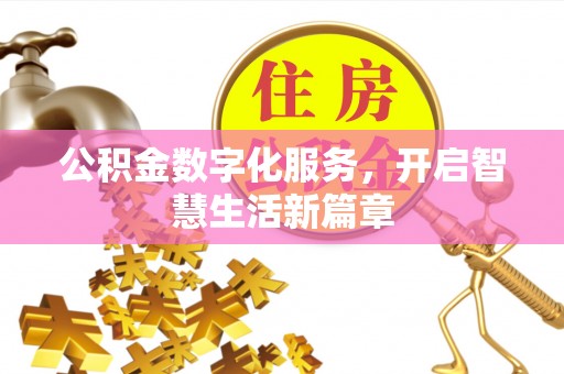 望花公积金数字化服务，开启智慧生活新篇章